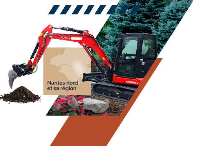 tractopelle-accueilpng groupe comprenant un tractopelle avec un petit tas de terre