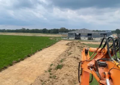 Terrassement plate-forme 4500m2